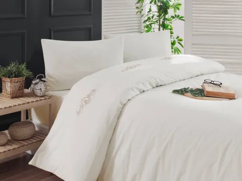 Nakışlı Ranforce Çift Kişilik Nevresim Takımı